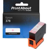 Druckerpatrone kompatibel mit Epson 378 (C13T37864010) - Hellmagenta