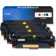 Toner kompatibel mit HP 415A (W2030A) - 4-farbig - Multipack