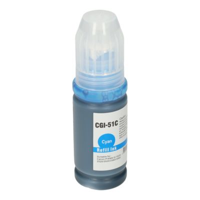 Druckerpatrone kompatibel mit Canon GI-51C - Cyan