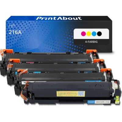 Toner kompatibel mit HP 216A (W2410/11/12/13A) - 4-farbig - Multipack