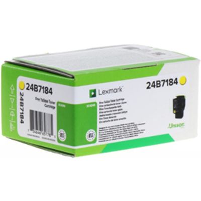 Lexmark 24B7184 - Gelb - Toner
