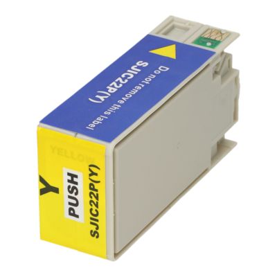 Druckerpatrone kompatibel mit Epson SJIC22P(Y) - Gelb