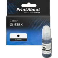 Druckerpatrone kompatibel mit Canon GI-53BK - Schwarz