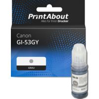 Druckerpatrone kompatibel mit Canon GI-53GY - Grau
