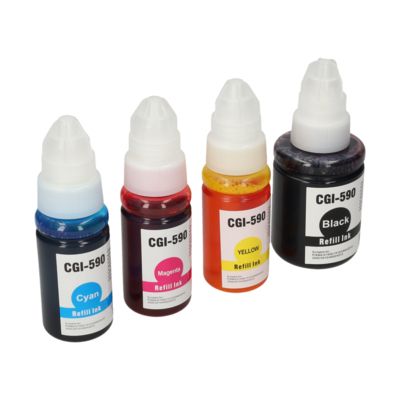 Druckerpatrone kompatibel mit Canon GI-590BK/C/M/Y - 4-farbig - Multipack