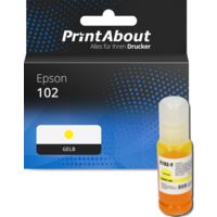 Druckerpatrone kompatibel mit Epson 102 (T03R440) - Gelb