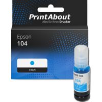 Druckerpatrone kompatibel mit Epson 104 (C13T00P240) - Cyan