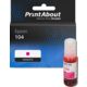 Druckerpatrone kompatibel mit Epson 104 (C13T00P340) - Magenta