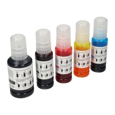 Druckerpatrone kompatibel mit Epson T00Q140/R140/240/340/440 (105) - 5-farbig - Multipack