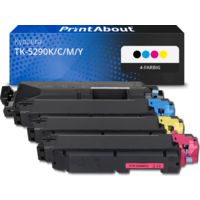 Toner kompatibel mit Kyocera TK-5290K/C/M/Y - 4-farbig - Multipack