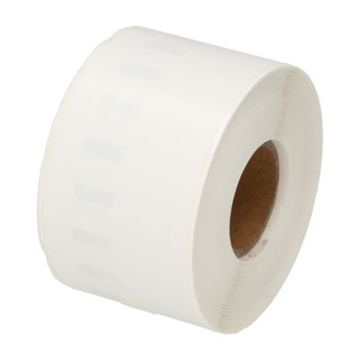 Etikettenrolle kompatibel mit Dymo 99018 (S0722470) - (38 mm x 190  mm) - Schwarz auf weiß