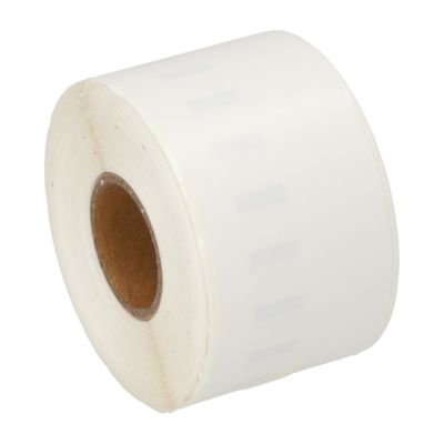 Etikettenrolle kompatibel mit Dymo 99018 (S0722470) - (38 mm x 190  mm) - Schwarz auf weiß
