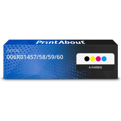 Toner kompatibel mit Xerox 006R01457/58/59/60 - 4-farbig - Extra hohe Kapazität - Multipack