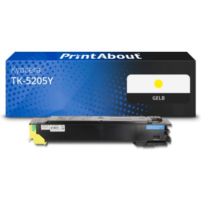 Toner kompatibel mit Kyocera TK-5205Y - Gelb