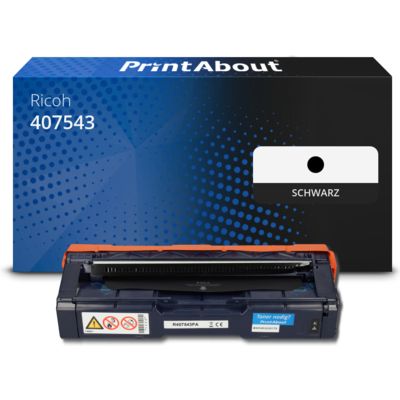 Toner kompatibel mit Ricoh 407543 (SP C250E) - Schwarz - Extra hohe Kapazität