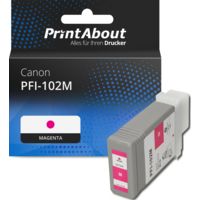 Druckerpatrone kompatibel mit Canon PFI-102M - Magenta