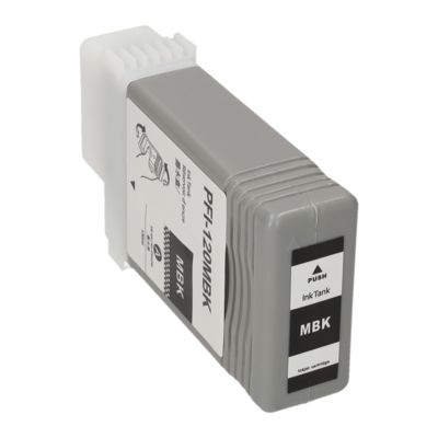 Druckerpatrone kompatibel mit Canon PFI-120MBK - Mattschwarz