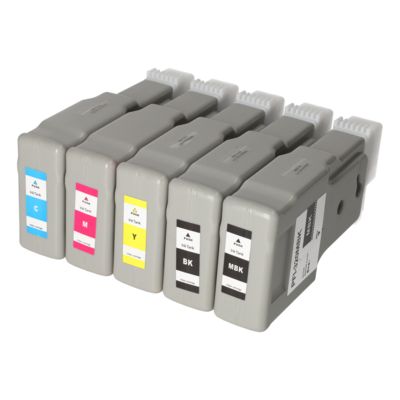 Druckerpatrone kompatibel mit Canon PFI-120MBK/BK/C/M/Y - 5-farbig - Multipack