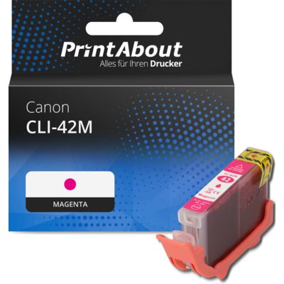 Druckerpatrone kompatibel mit Canon CLI-42M - Magenta