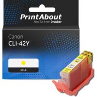Druckerpatrone kompatibel mit Canon CLI-42Y - Gelb