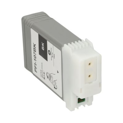Druckerpatrone kompatibel mit Canon PFI-107BK - Schwarz
