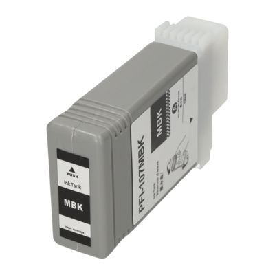 Druckerpatrone kompatibel mit Canon PFI-107MBK - Mattschwarz
