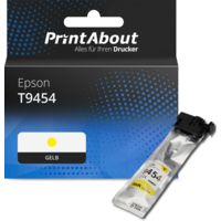 Druckerpatrone kompatibel mit Epson T9454 - Gelb - Hohe Kapazität