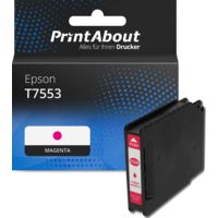 Druckerpatrone kompatibel mit Epson T7553 - Magenta