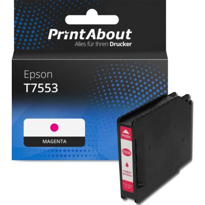 Druckerpatrone kompatibel mit Epson T7553 - Magenta