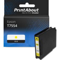 Druckerpatrone kompatibel mit Epson T7554 - Gelb