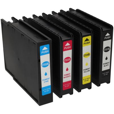 Druckerpatrone kompatibel mit Epson T7551/52/53/54 - 4-farbig - Multipack