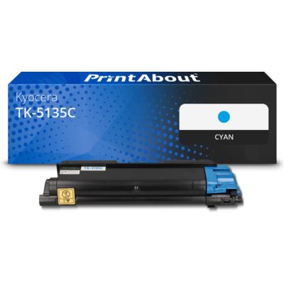 Toner kompatibel mit Kyocera TK-5135C - Cyan