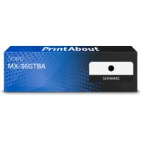 Toner kompatibel mit Sharp MX-36GTBA - Schwarz - Extra hohe Kapazität