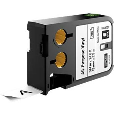 Dymo 1868752 - Schwarz auf weiß - Tape