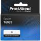 Druckerpatrone kompatibel mit Epson T6039 - Helles Hellschwarz - Hohe Kapazität