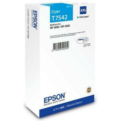 Epson T7542 - Cyan - Druckerpatrone - Extra hohe Kapazität