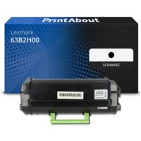 Toner kompatibel mit Lexmark 63B2H00 - Schwarz - Hohe Kapazität