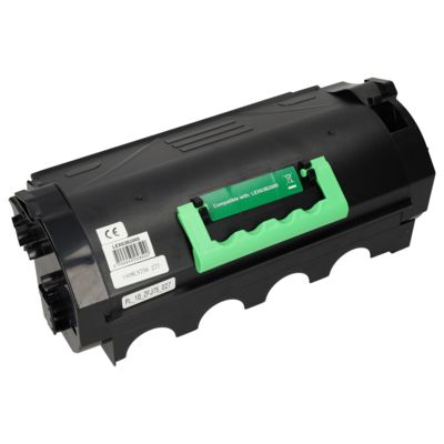 Toner kompatibel mit Lexmark 63B2000 - Schwarz