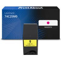 Toner kompatibel mit Lexmark 74C2SM0 - Magenta - Hohe Kapazität