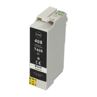 Druckerpatrone kompatibel mit Epson 408L (C13T09K14010) - Schwarz - Hohe Kapazität