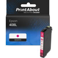 Druckerpatrone kompatibel mit Epson 408L (C13T09K34010) - Magenta - Hohe Kapazität