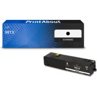 Druckerpatrone kompatibel mit HP 981X (L0R12A) - Schwarz - Hohe Kapazität