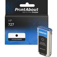 Druckerpatrone kompatibel mit HP 727 (B3P23A) - Fotoschwarz - Hohe Kapazität