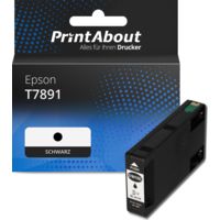 Druckerpatrone kompatibel mit Epson T7891 - Schwarz