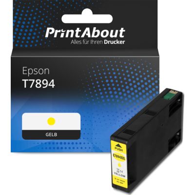 Druckerpatrone kompatibel mit Epson T7894 - Gelb