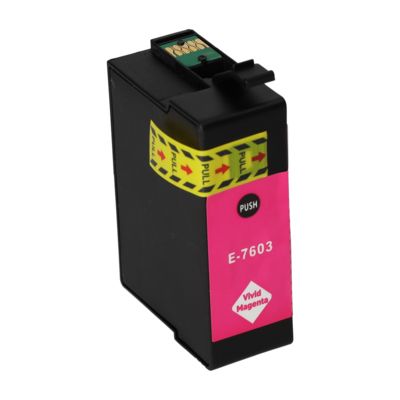 Druckerpatrone kompatibel mit Epson T7603 - Kräftiges Magenta