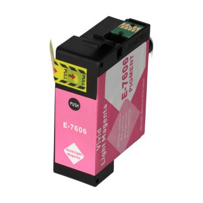 Druckerpatrone kompatibel mit Epson T7606 - Kräftiges helles Magenta
