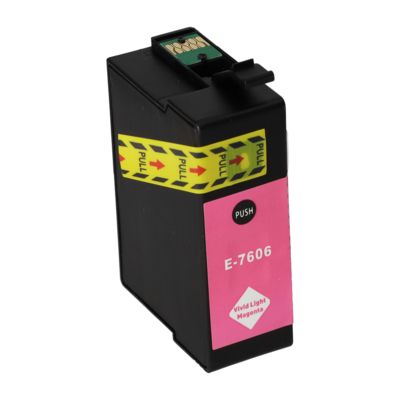 Druckerpatrone kompatibel mit Epson T7606 - Kräftiges helles Magenta