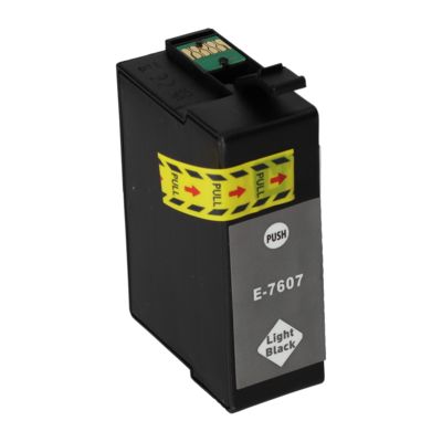Druckerpatrone kompatibel mit Epson T7607 - Hellschwarz