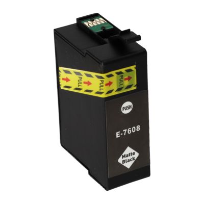 Druckerpatrone kompatibel mit Epson T7608 - Mattschwarz